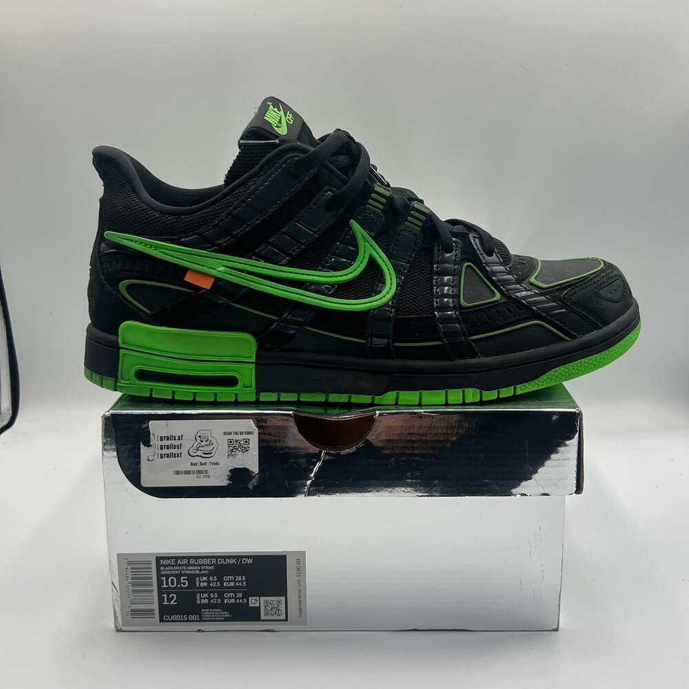 Buy Off-White x Nike Air Rubber Dunk 'Green Strike' - CU6015 001